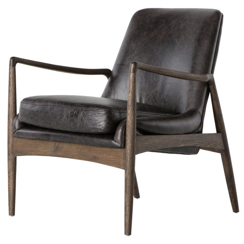 black leather mid century chair outdoor lounge braden midcentury modern black leather club chair zin home black leather mid century chair outdoor lounge braden midcentury modern black leather club chair zin home